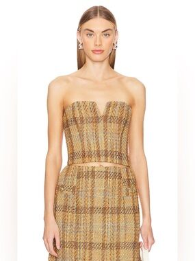 Karina Grimaldi Enelda Multicolor Top in Spectra Tweed | REVOLVE